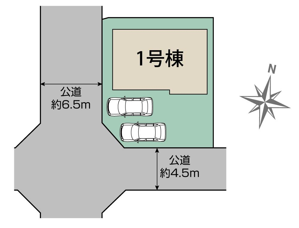 ブルーミングガーデン横浜市金沢区釜利谷西２丁目１棟の見取り図