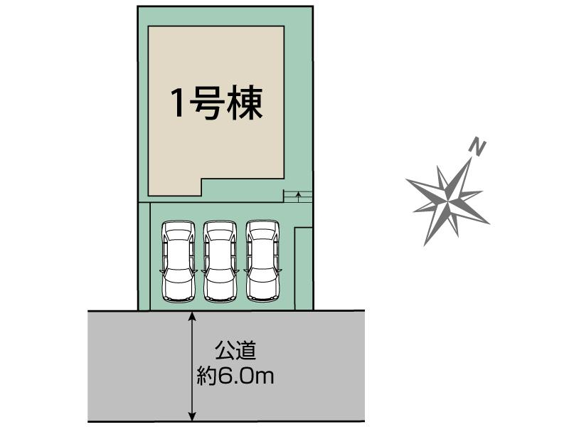 ブルーミングガーデン川口市戸塚境町１棟の見取り図