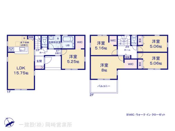 リーブルガーデン岡崎第２５３法性寺町の見取り図