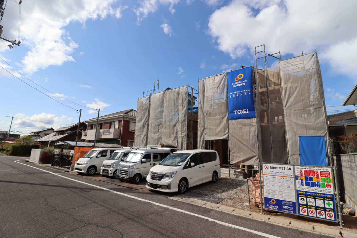 ブルーミングガーデン岡山市中区四御神２期２棟の外観②