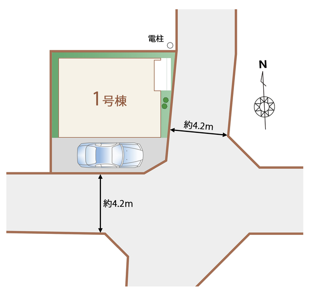 ハートフルタウン(東大阪)柏原法善寺4丁目の外観②