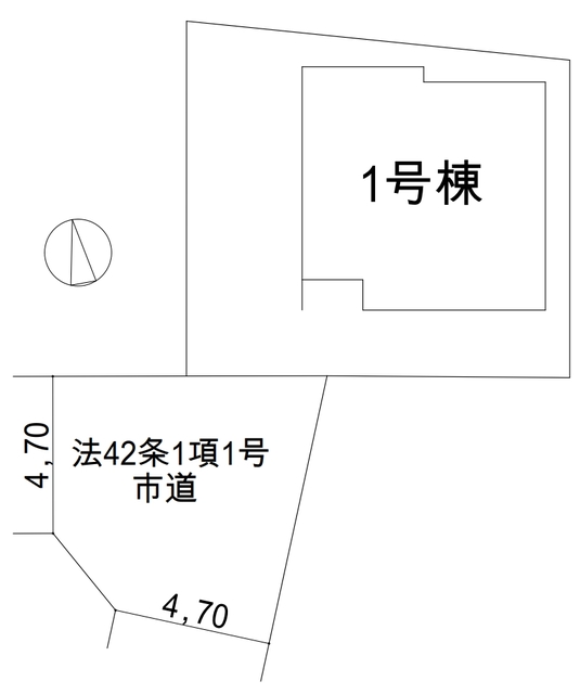 リナージュ知立逢妻町　第１期の見取り図
