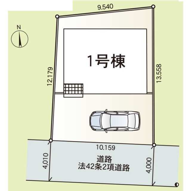 クレイドルガーデン玉村町下新田 第4の見取り図