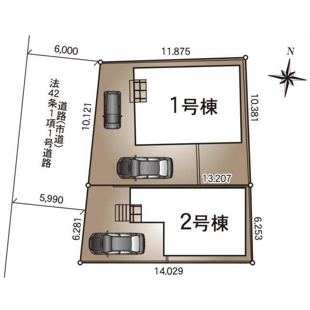 クレイドルガーデン宮崎市霧島 第2の見取り図