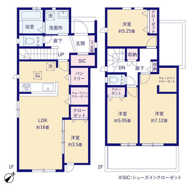 グラファーレ4295神戸市南五葉２棟の見取り図