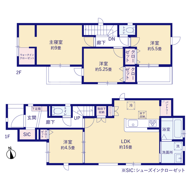 グラファーレ4295堺市堀上緑町２期２棟の見取り図