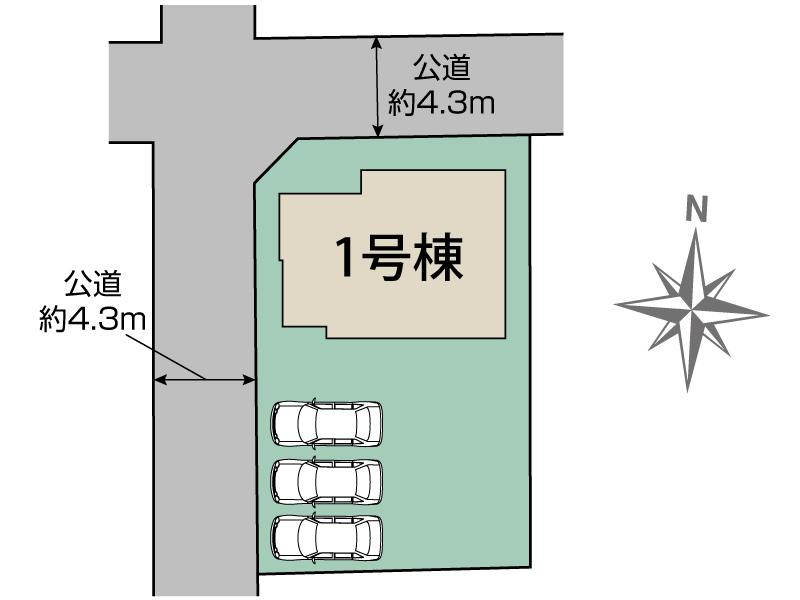 ブルーミングガーデン糟屋郡須恵町大字上須恵１棟の見取り図