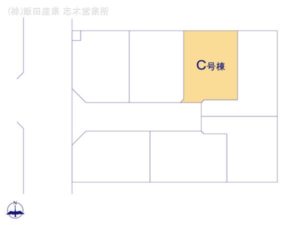 ハートフルタウン足立区伊興二丁目の見取り図