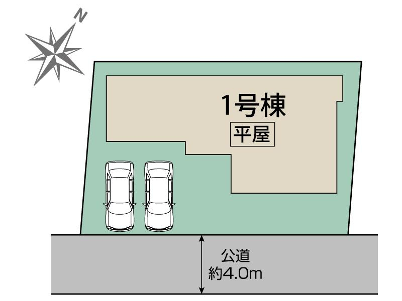 日高市高麗川2丁目1棟 区画図