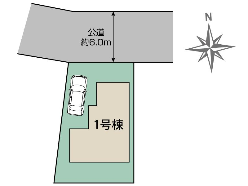 ブルーミングガーデン小金井市貫井南町５丁目２期１棟の見取り図