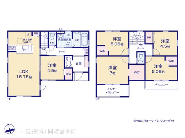 リーブルガーデン豊川第７０瀬木町の見取り図