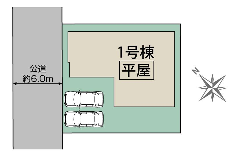 ブルーミングガーデン千葉市美浜区真砂５丁目２棟の見取り図