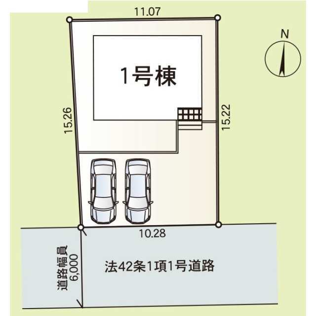 クレイドルガーデン牛久市岡見町 第4の見取り図
