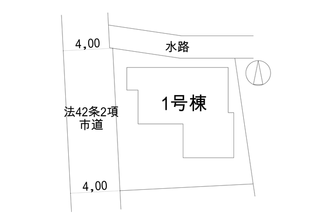リナージュ前橋紅雲町二丁目　第１期の見取り図