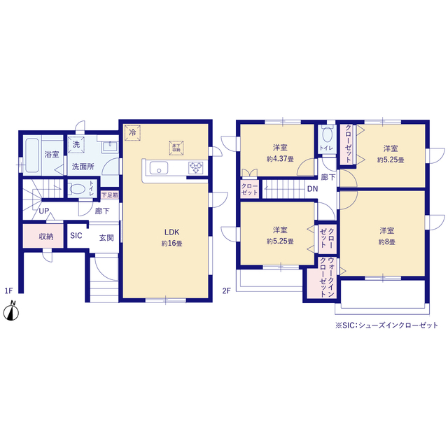 グラファーレ4240草加市遊馬町９期１棟の見取り図