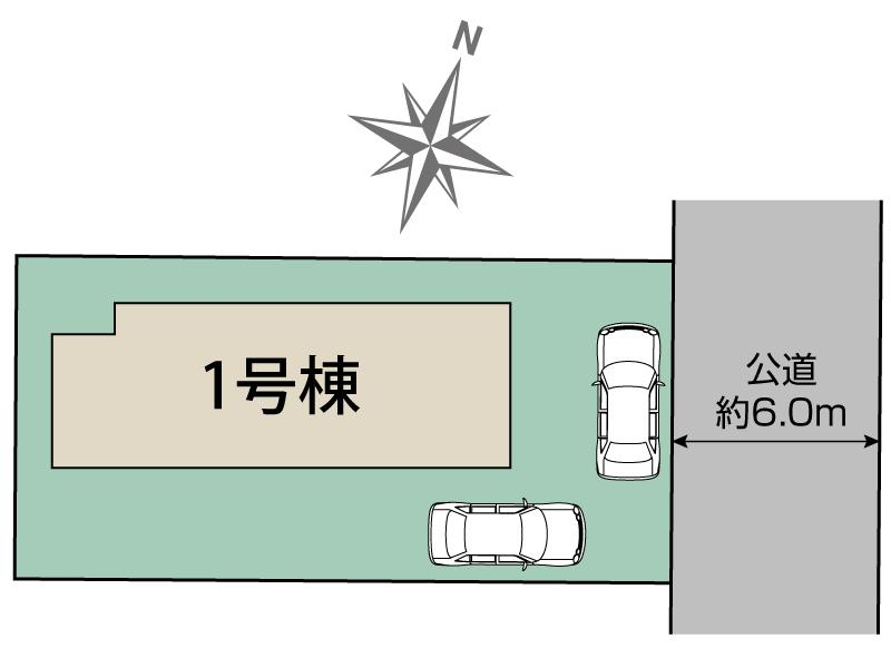 ブルーミングガーデン八王子市椚田町１棟の見取り図