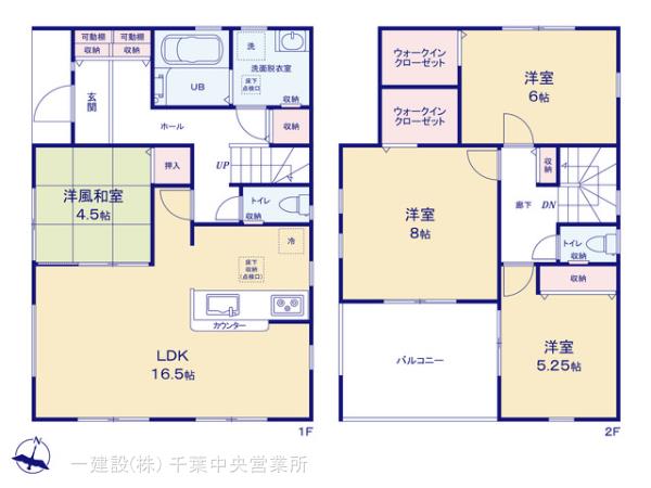 リーブルガーデン仁戸名町の見取り図