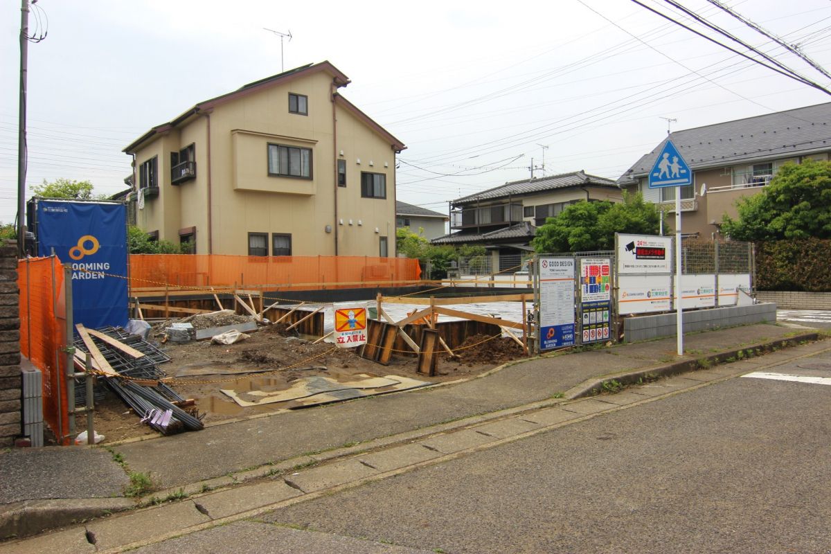 販売現地【2025/5/18撮影】 ※8月下旬完成予定