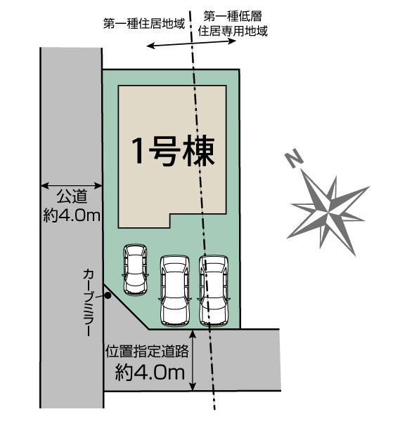 ブルーミングガーデン深谷市上野台１棟の見取り図