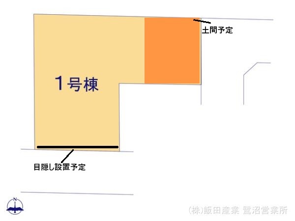 ハートフルタウン横浜市旭区笹野台4丁目110番の見取り図