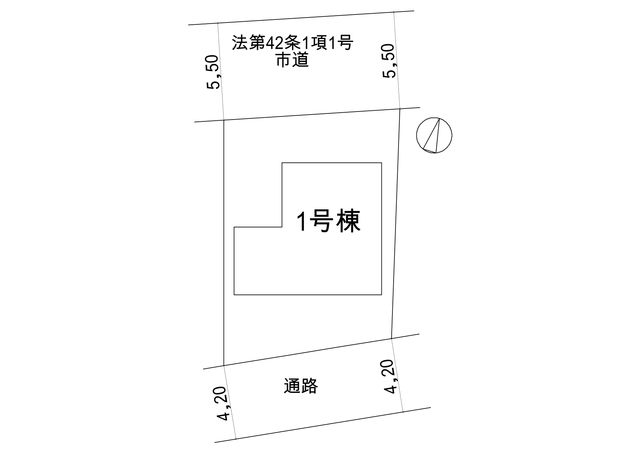 リナージュ千葉中央区生実町２４－２期の見取り図