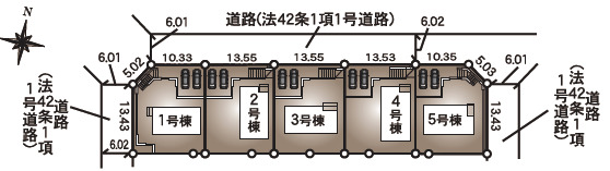 クレイドルガーデン瑞浪市学園台 第2の見取り図