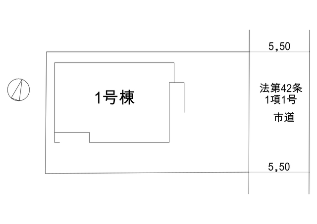リナージュ館山湊２４－２期の見取り図
