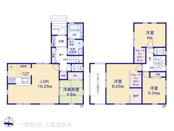 リーブルガーデン蓮田江ヶ崎第３の見取り図