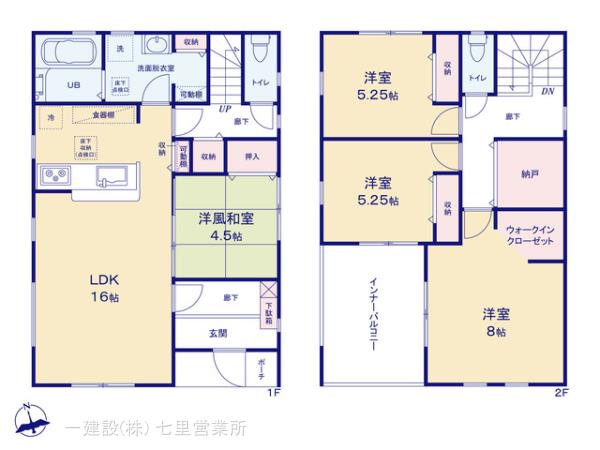 リーブルガーデン幸手南の見取り図