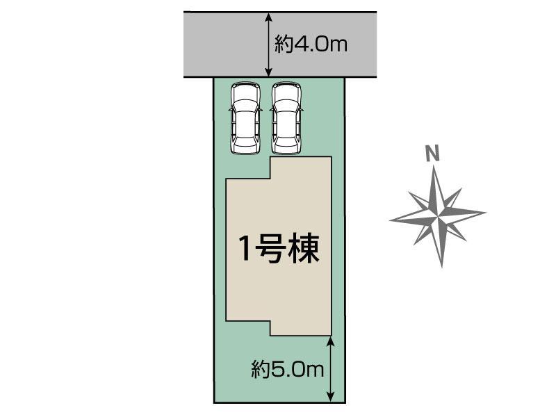 ブルーミングガーデン名古屋市港区小賀須２丁目１棟の見取り図