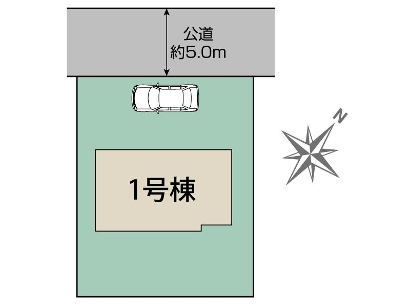 ブルーミングガーデン八王子市北野台１丁目１棟の見取り図