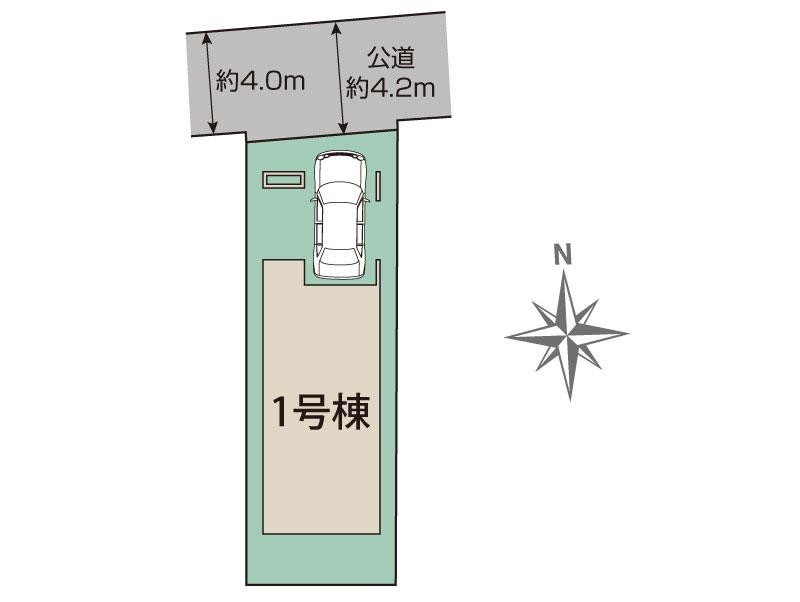 ブルーミングガーデン所沢市東新井町１棟の見取り図