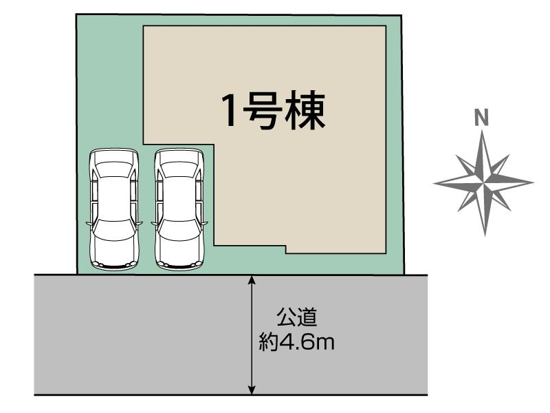ブルーミングガーデン大和郡山市小林町１棟の見取り図