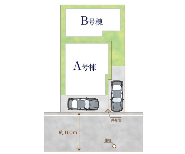 ハートフルタウン八潮市八潮4期の見取り図