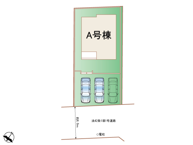 ハートフルタウン志染町東自由が丘1丁目651番の見取り図