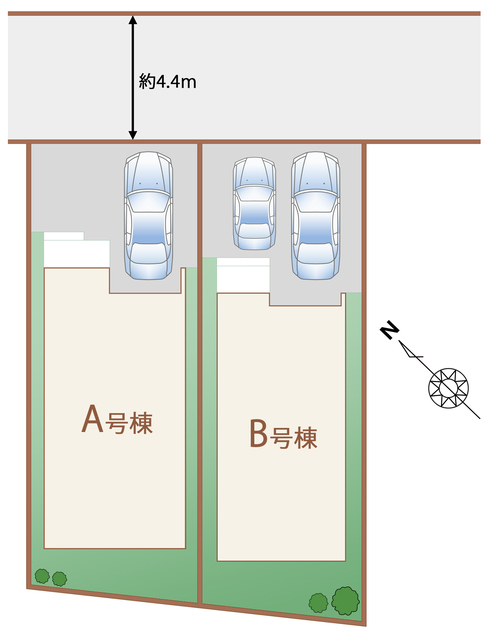 ハートフルタウン本八幡　船橋市新高根3丁目3154番の外観②