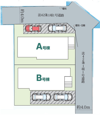ハートフルタウン我孫子市並木6丁目1137番1の見取り図