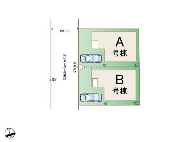 ハートフルタウン栄町三丁目205番の見取り図