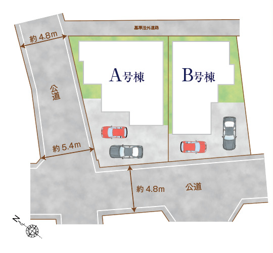 ハートフルタウン浦添市勢理客3丁目2期（那覇）の見取り図