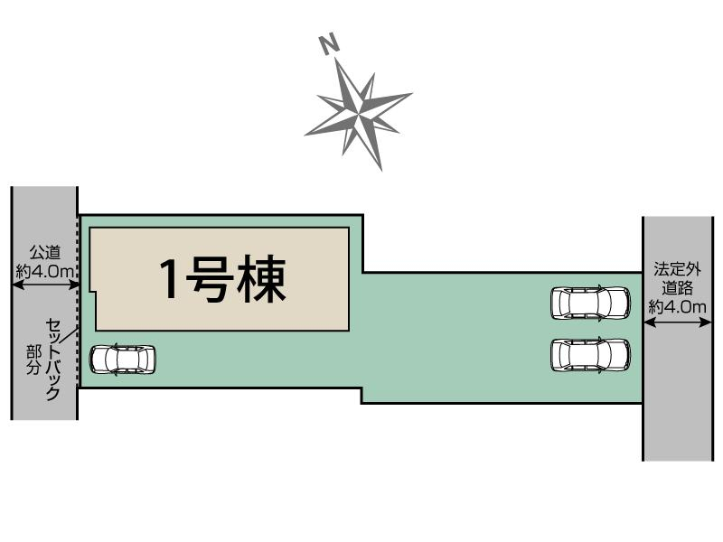 ブルーミングガーデン千葉市花見川区千種町１棟の見取り図