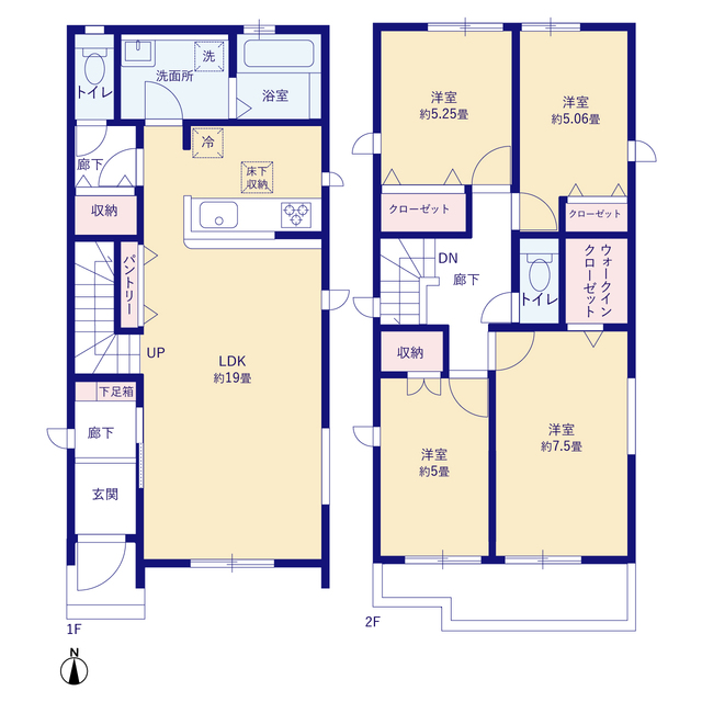 グラファーレ4237高浜市春日町２棟の見取り図
