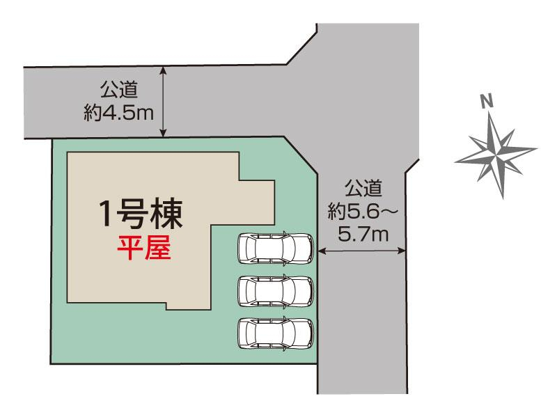 ブルーミングガーデン桐生市相生町５丁目１棟の見取り図