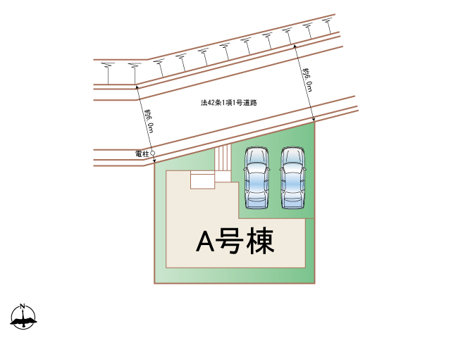 ハートフルタウン(東)千種区京命2期の見取り図