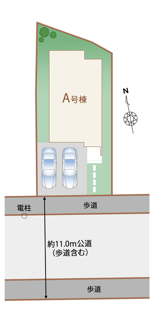 ハートフルタウン市川市八幡6丁目735番の外観②