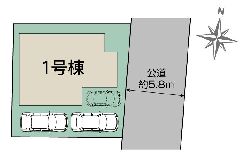 ブルーミングガーデン千葉市若葉区貝塚町１棟の見取り図