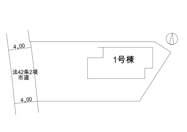 リナージュ八王子小宮町２４－１期の見取り図