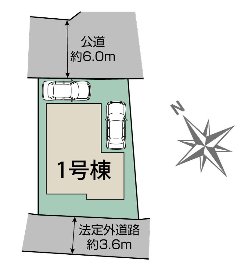 ブルーミングガーデン千葉市中央区仁戸名町１棟の見取り図