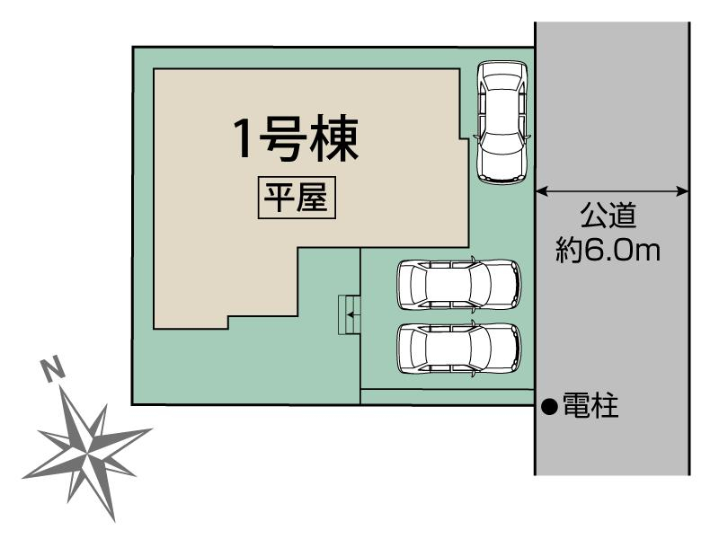 ブルーミングガーデン千葉市稲毛区長沼原町１棟の見取り図
