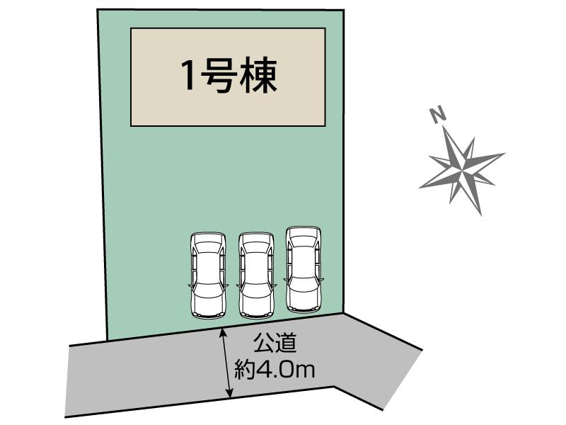 ブルーミングガーデン桐生市琴平町１棟の見取り図