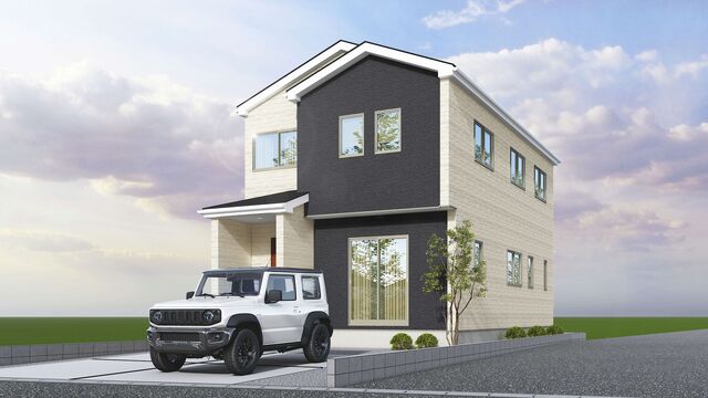 グラファーレ4272新潟市亀田水道町２期１棟の外観②